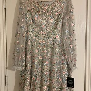 Needle & Thread Pastel Floral Embroidered Dress